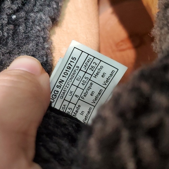 Ugg Australia Starlyn High top lace up Leather Boots sneakers shoes 9.5 - Picture 12 of 14